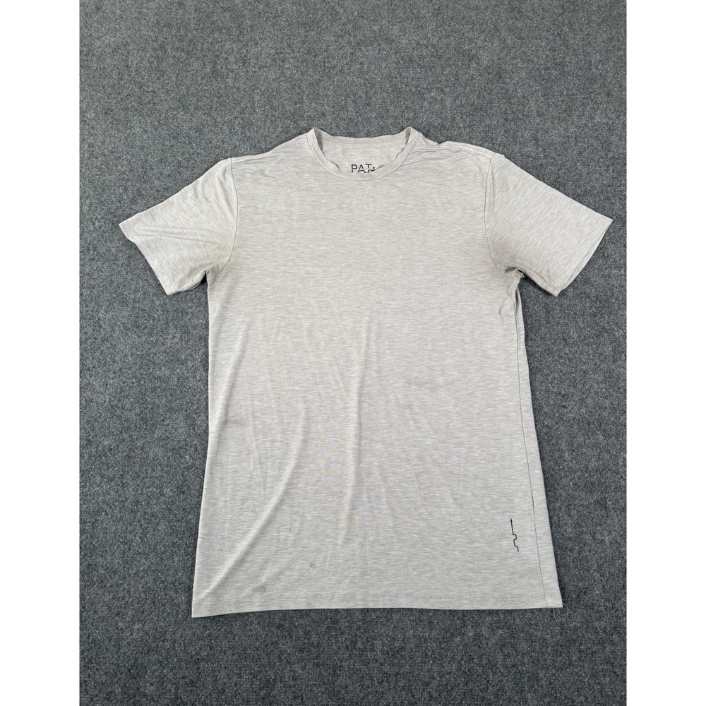 Path Projects Technical Shirt Mens M Medium Gray Running Hiking
